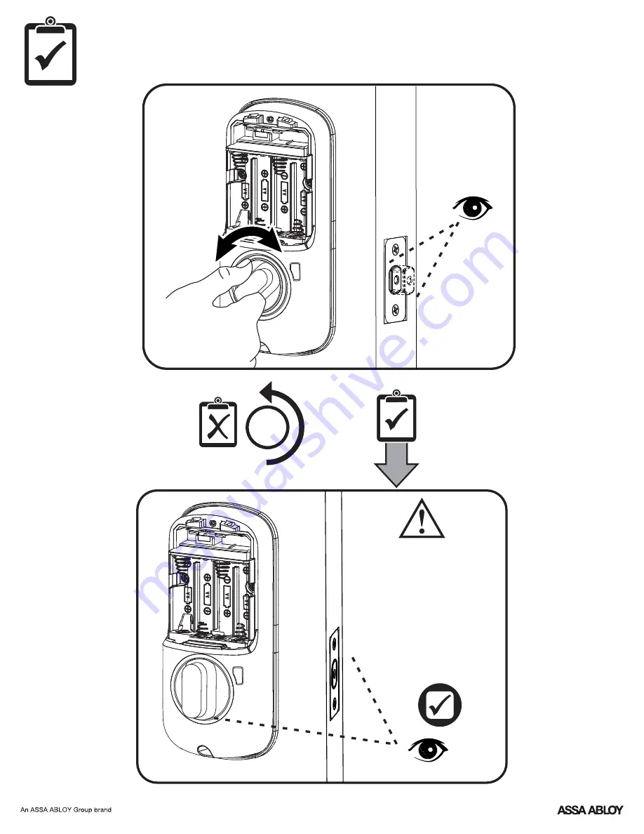 Assa Abloy Yale Real Living Assure Lock YRD226 Скачать руководство пользователя страница 9