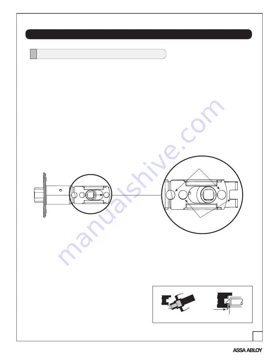 Assa Abloy Yale Real Living YRL210 Installation And Programming Instructions Download Page 5