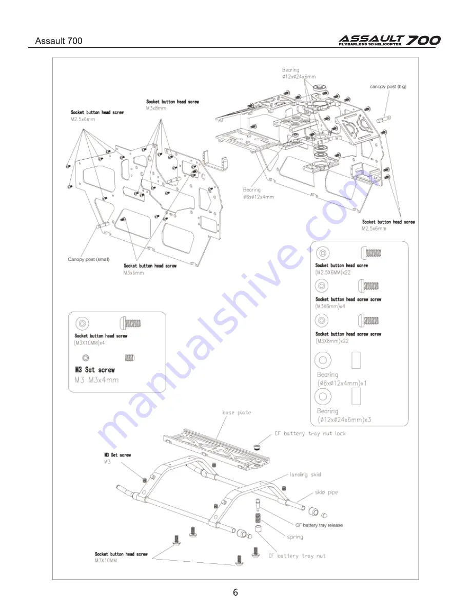 Assault 700 DFC Instruction Manual Download Page 7