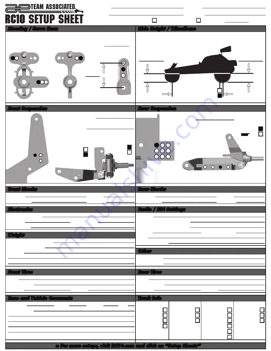 Associated Electrics 6001 Скачать руководство пользователя страница 31