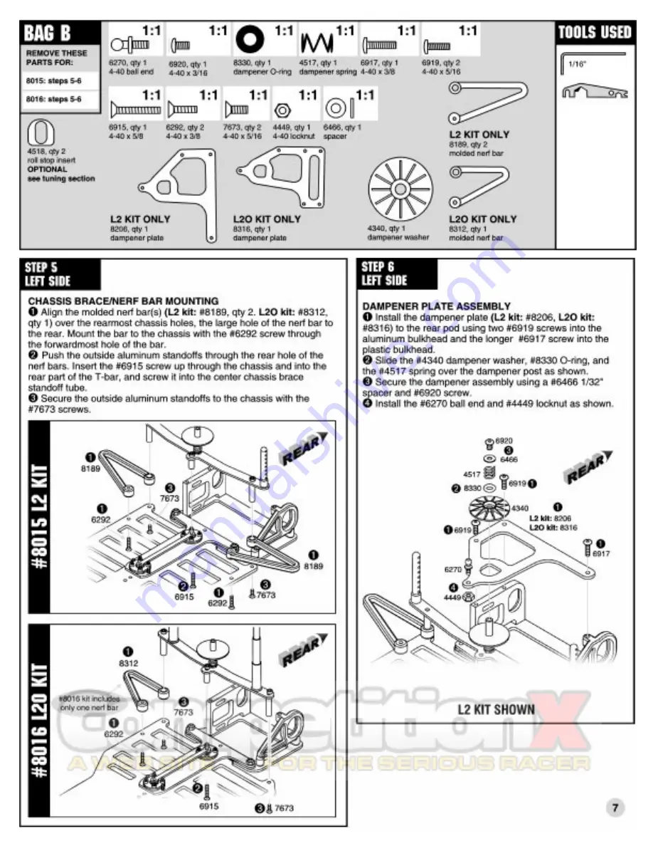 Associated Electrics 8015 Manual Download Page 6