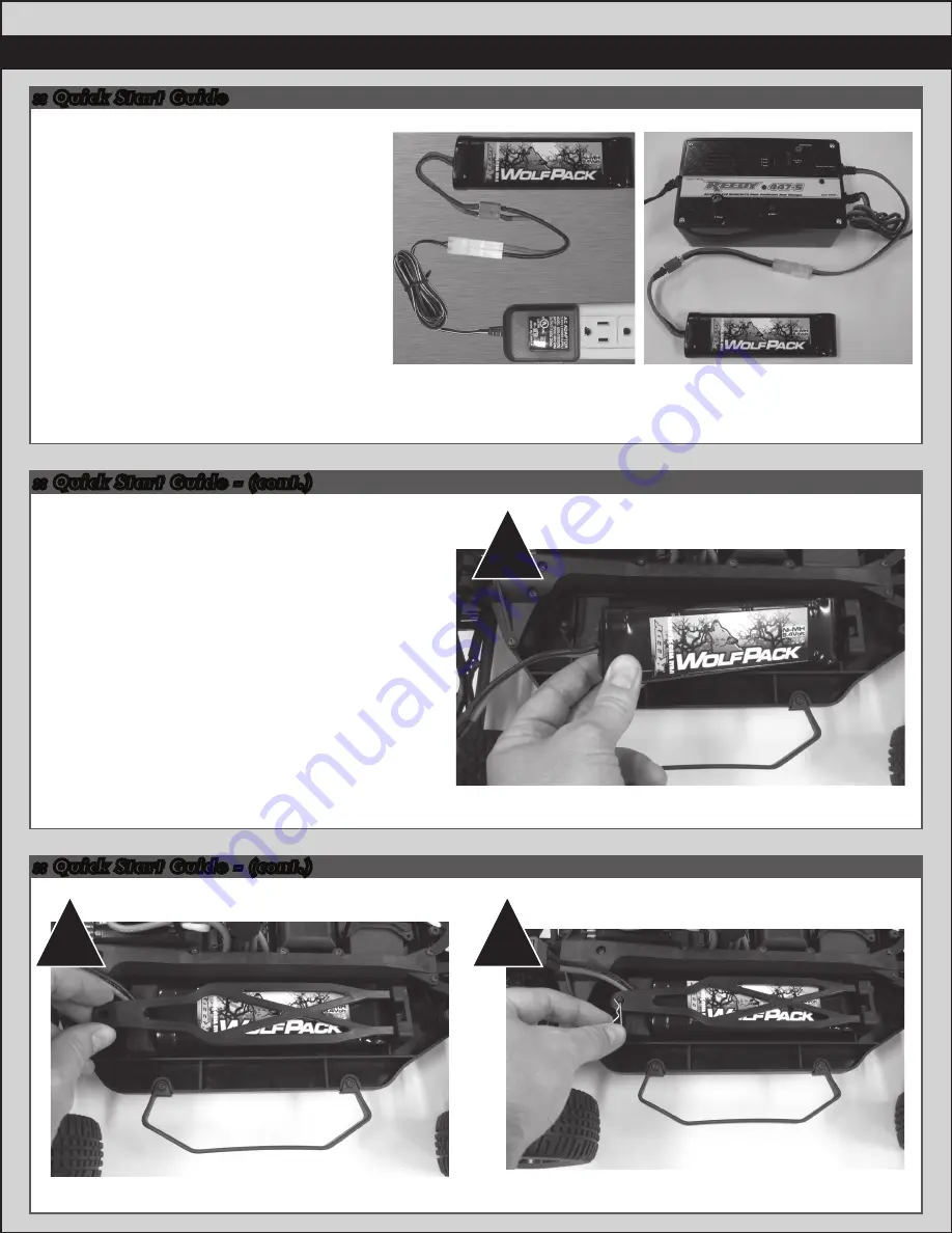 Associated Electrics Pro SC 4x4 Qualifier Series Quick Start Manual Download Page 5