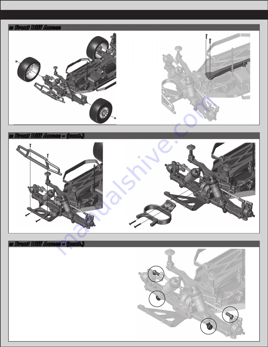 Associated Electrics Pro SC 4x4 Qualifier Series Quick Start Manual Download Page 13