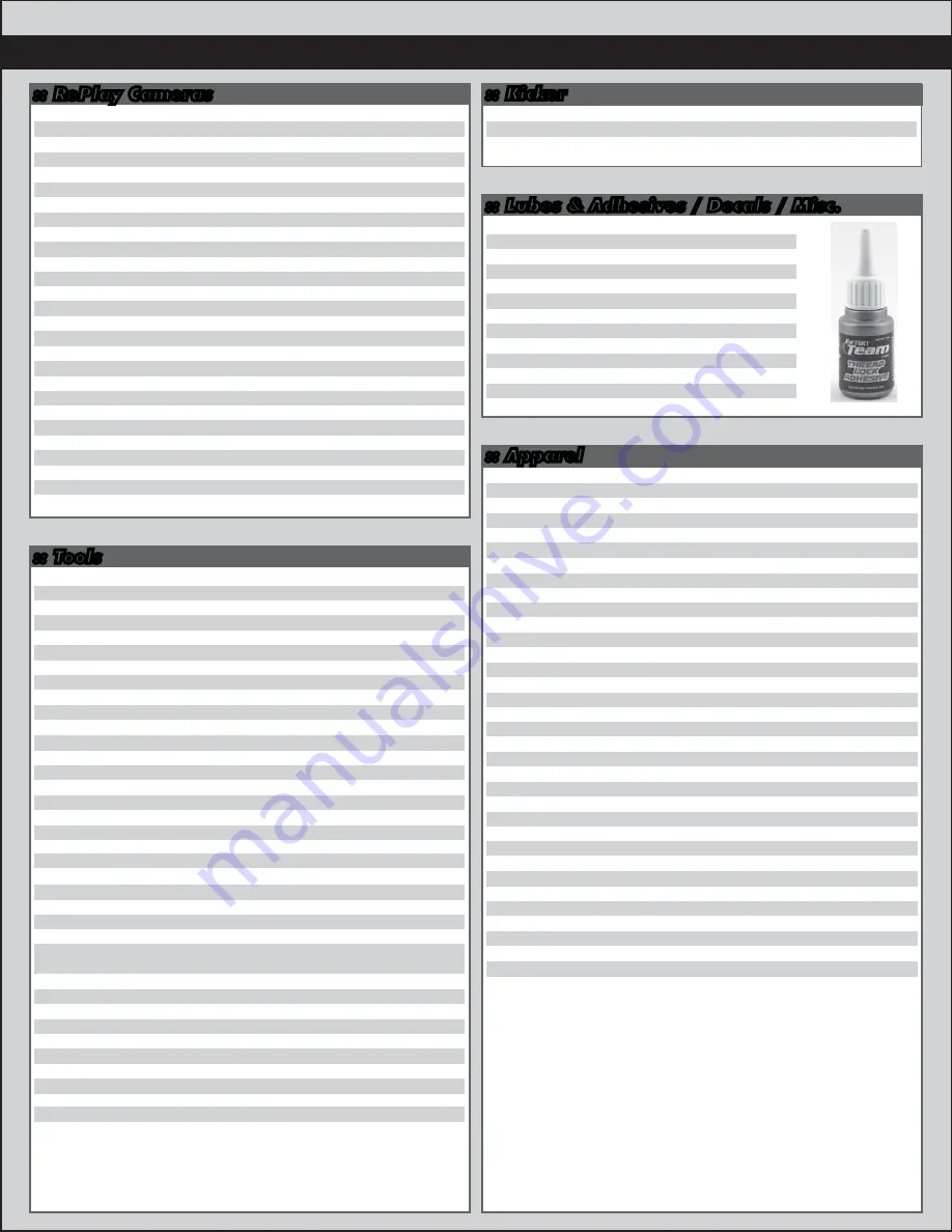 Associated Electrics RC10 SC5m Manual Download Page 31