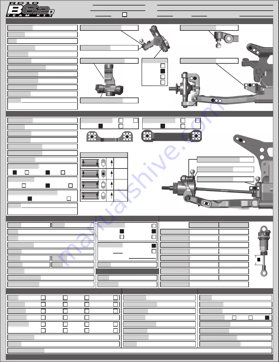 Associated Electrics RC10B6.2D KIT Manual & Catalog Download Page 32