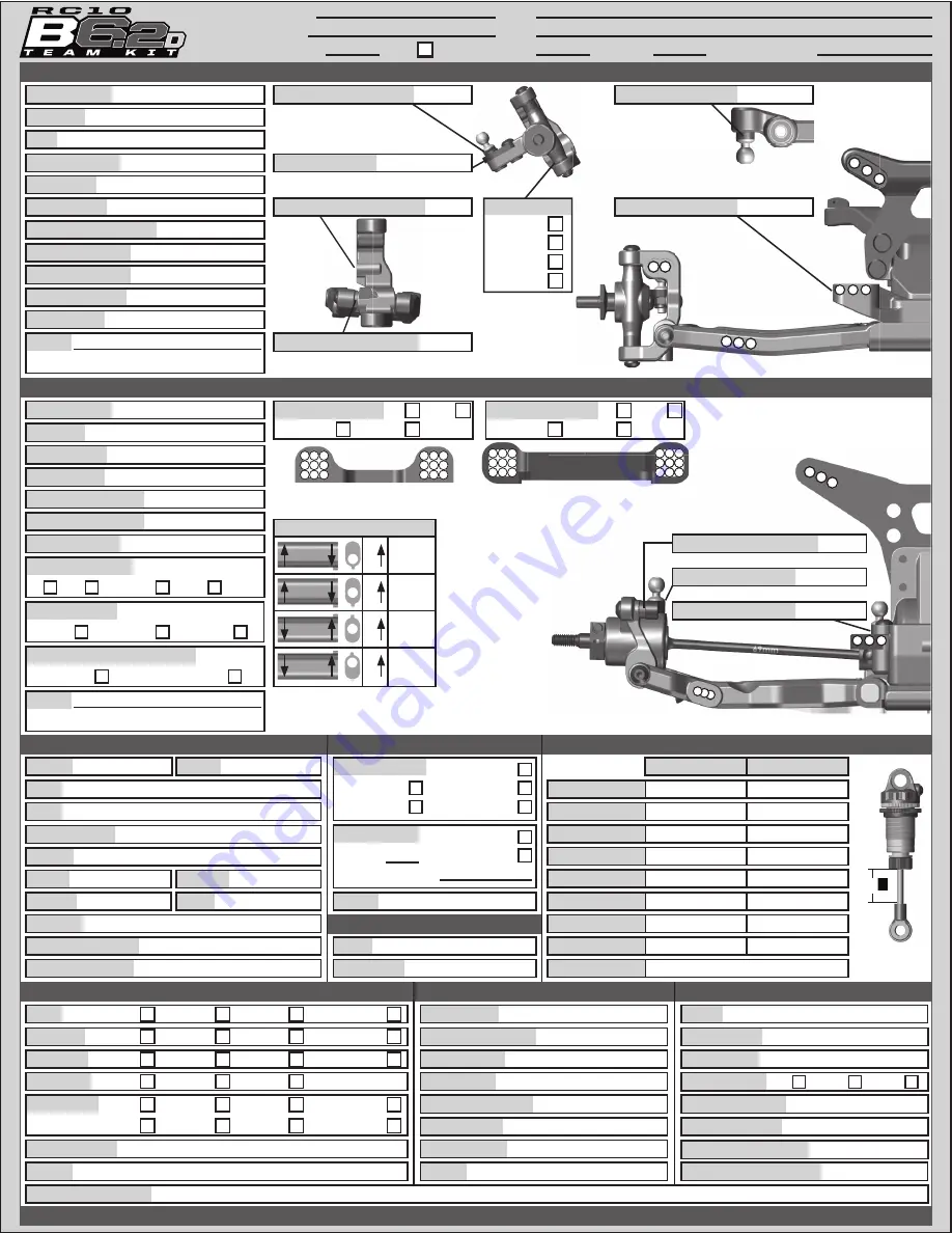 Associated Electrics RC10B6.2D KIT Manual & Catalog Download Page 33