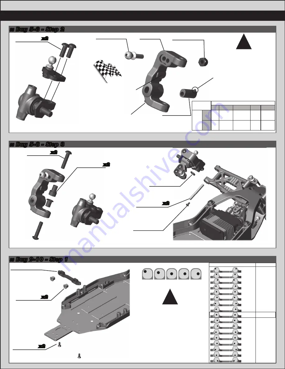 Associated Electrics RC10B6D Team Kit Manual & Catalog Download Page 8