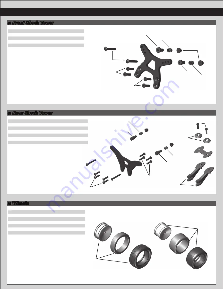 Associated Electrics RC10B6D Team Kit Manual & Catalog Download Page 26