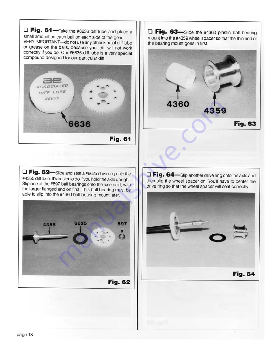 Associated Electrics RC12LW Instruction Manual Download Page 18