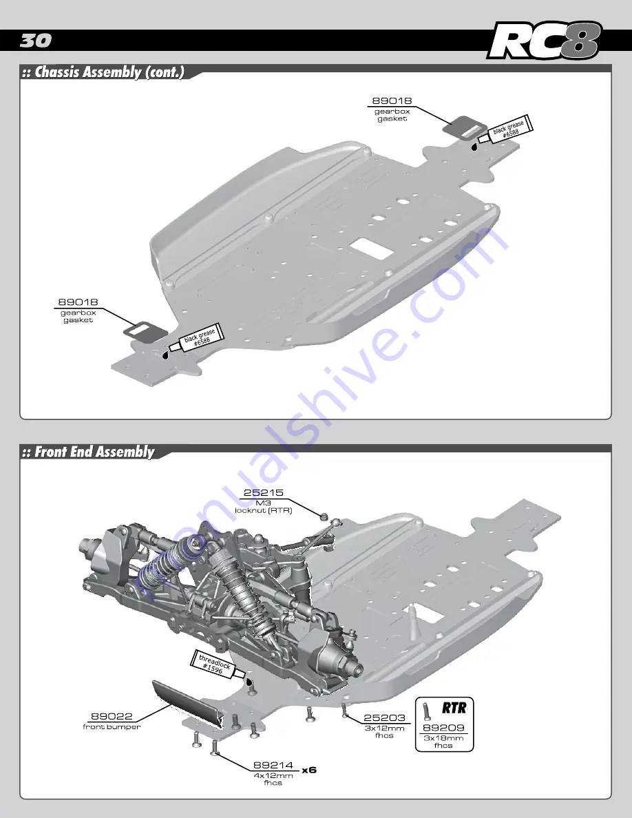 Associated Electrics RC8 Скачать руководство пользователя страница 30