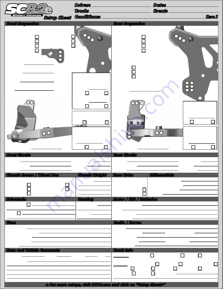 Associated Electrics SC8.2e Скачать руководство пользователя страница 53