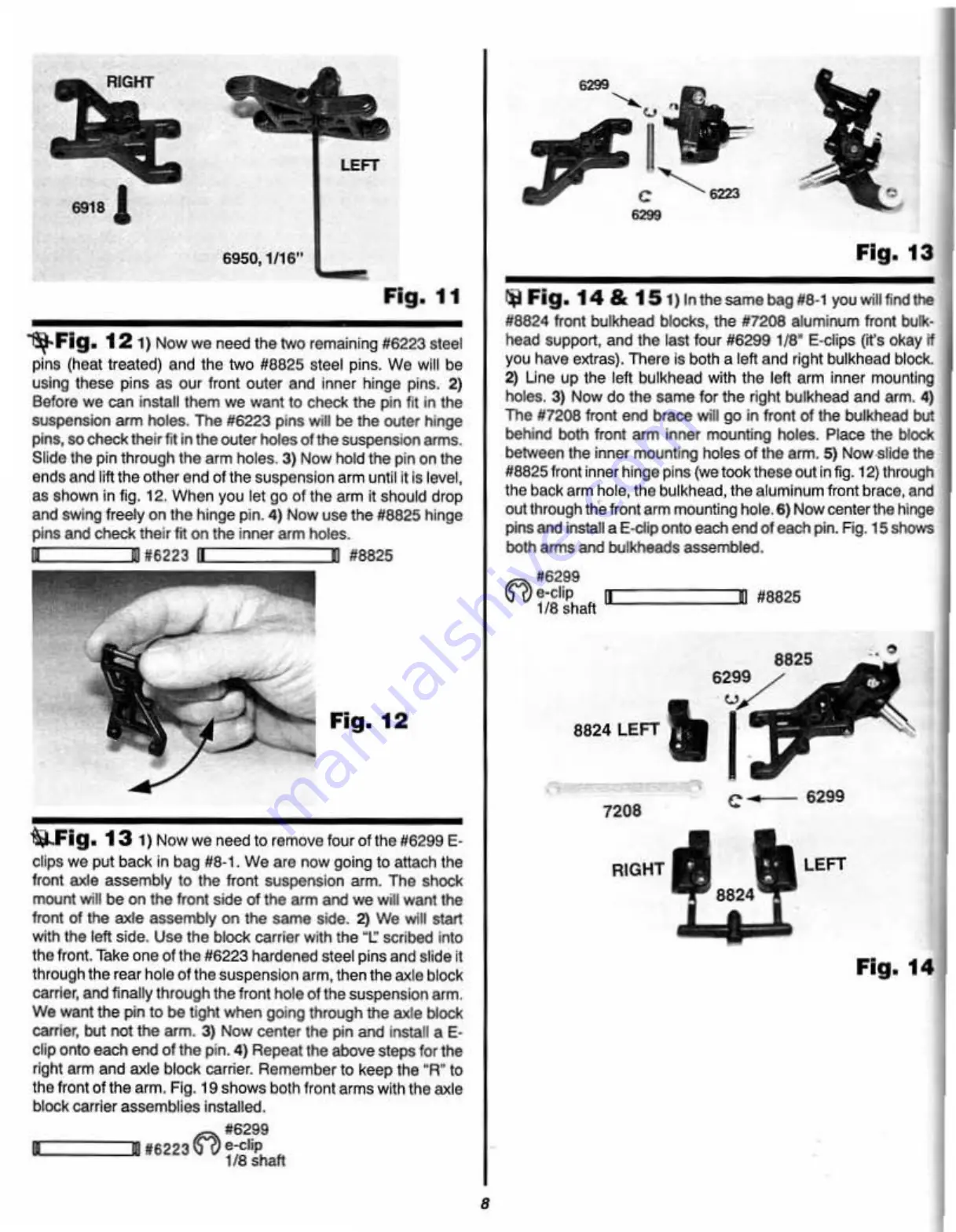 Associated Electrics Team Associated RC10 DS DUAL SPORT Instruction Manual Download Page 8