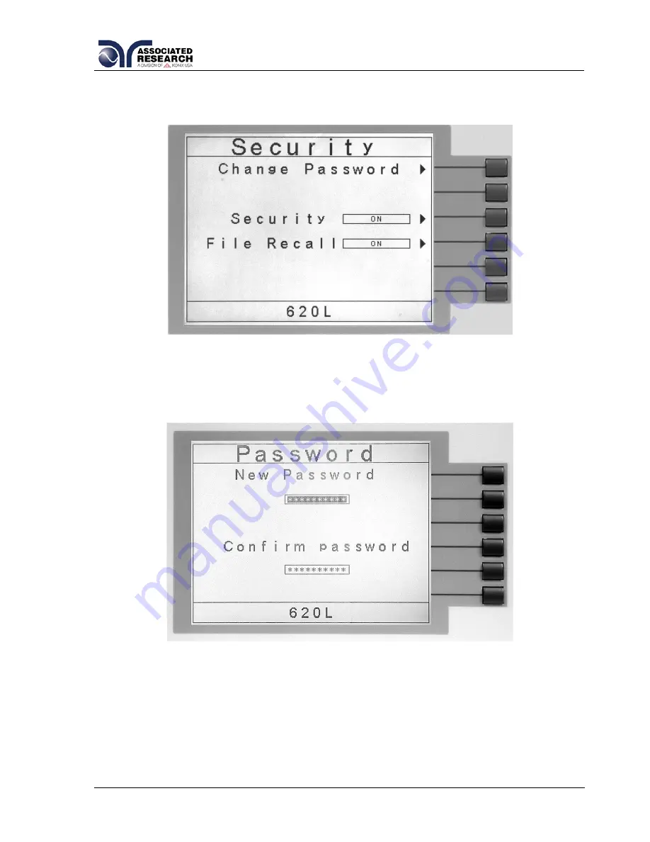 Associated Research 620L Operation And Service Manual Download Page 41