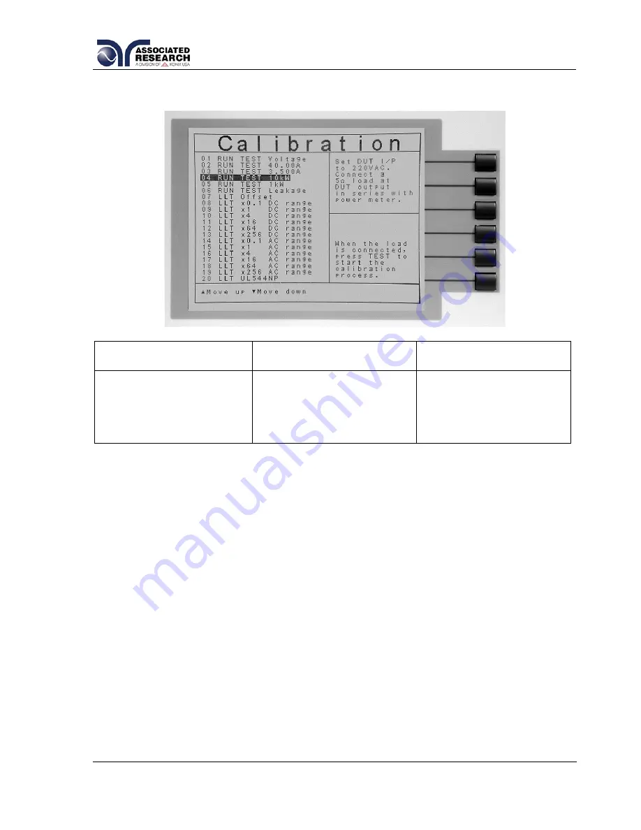 Associated Research 620L Operation And Service Manual Download Page 156