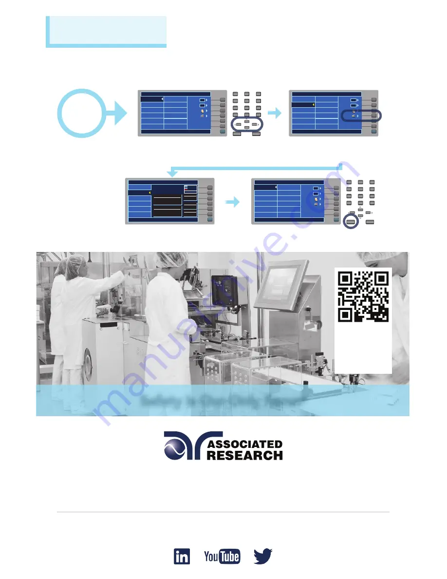 Associated Research OMNIA II 8204/8254 Quick Start Manual Download Page 5