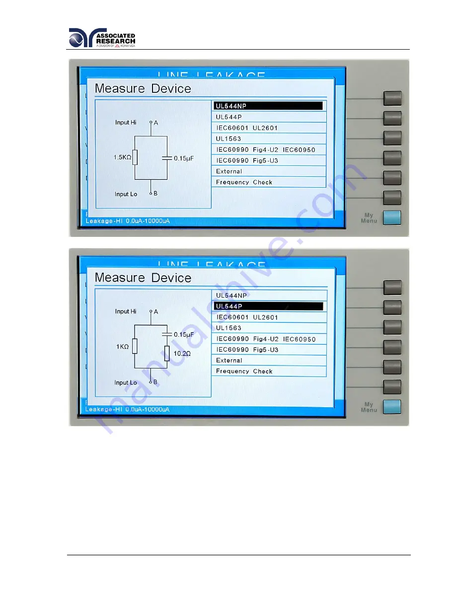 Associated Research OMNIA II 8204 Скачать руководство пользователя страница 91