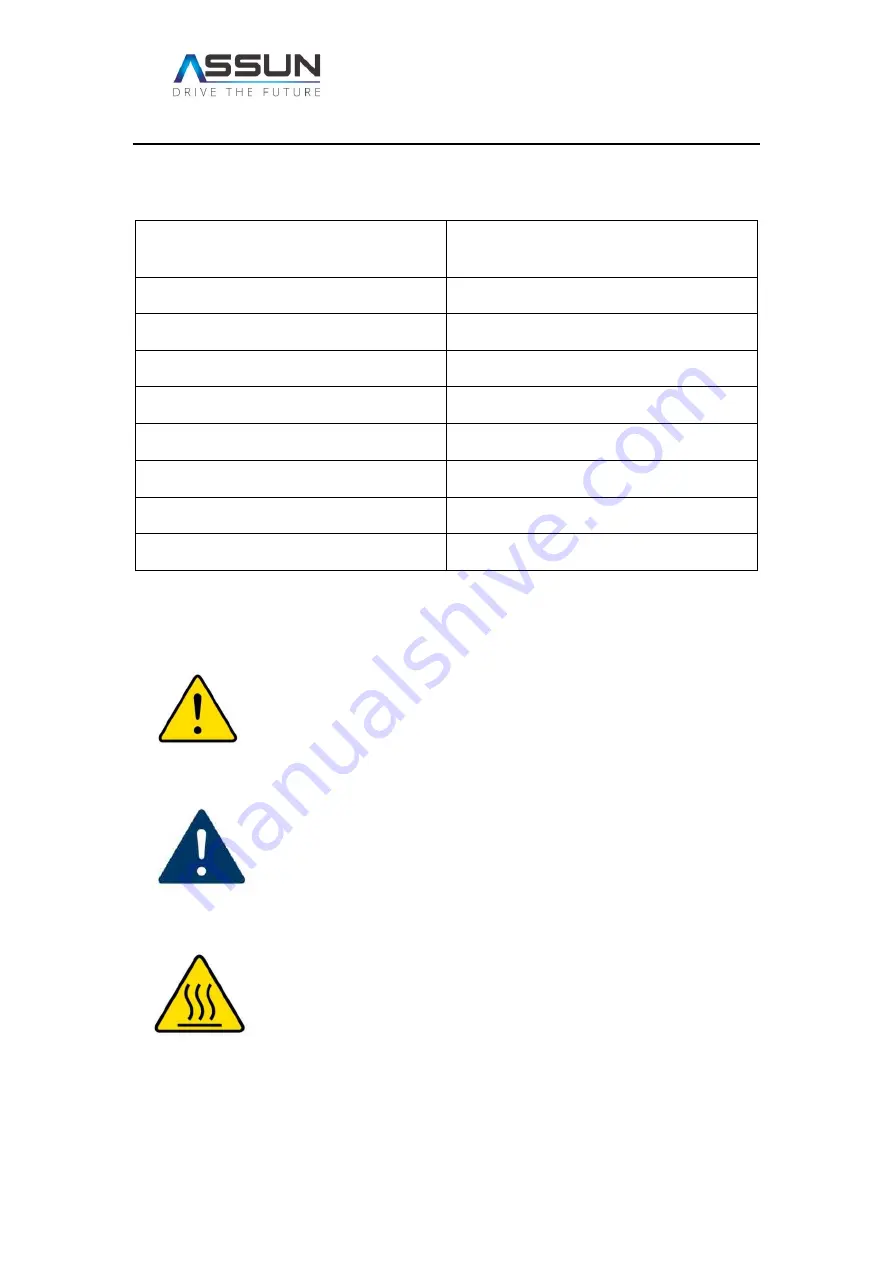 Assun AM-EN2412-T103 Series Product Manual Download Page 4