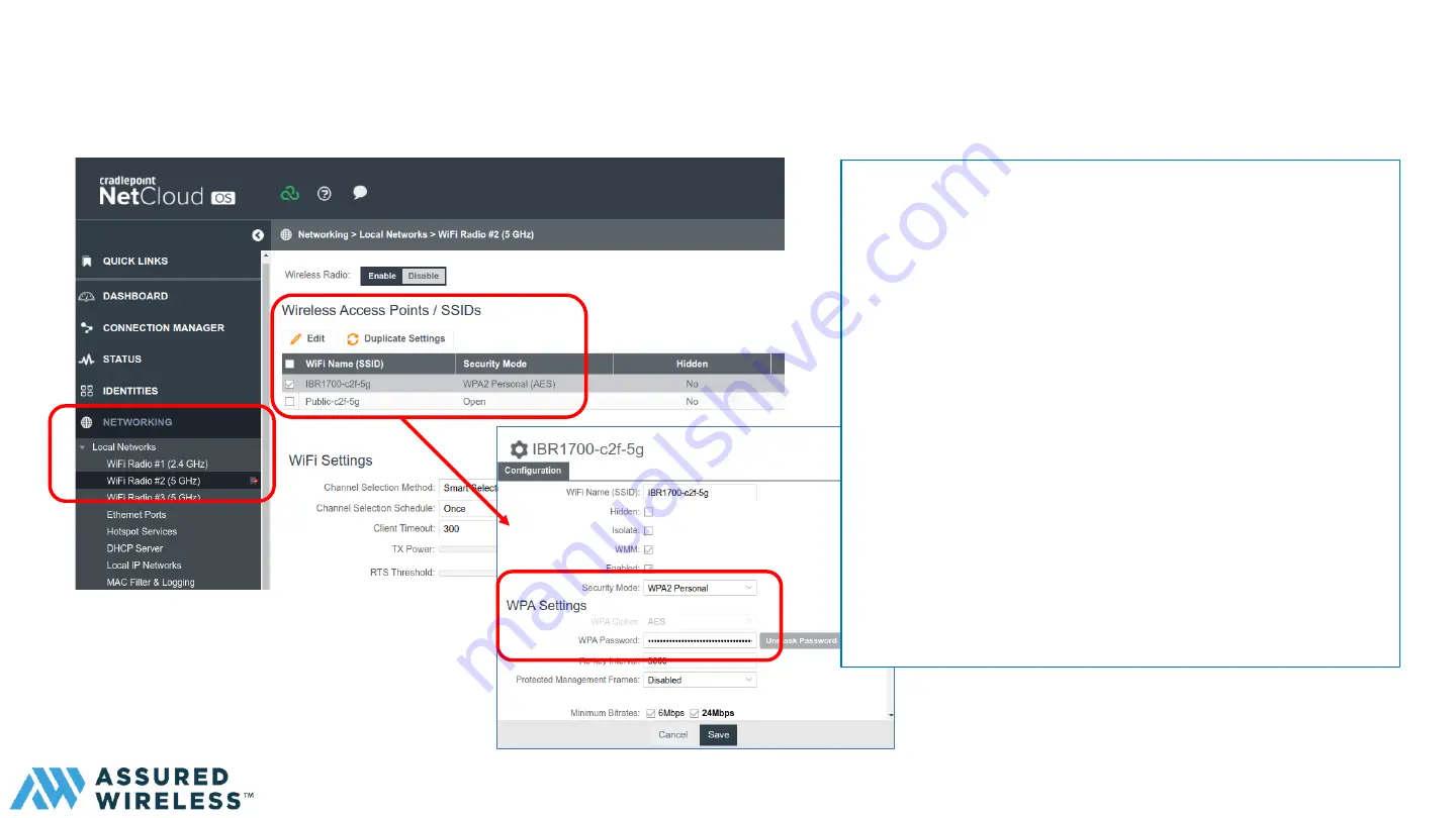 Assured Wireless AW12 HPUE Скачать руководство пользователя страница 12