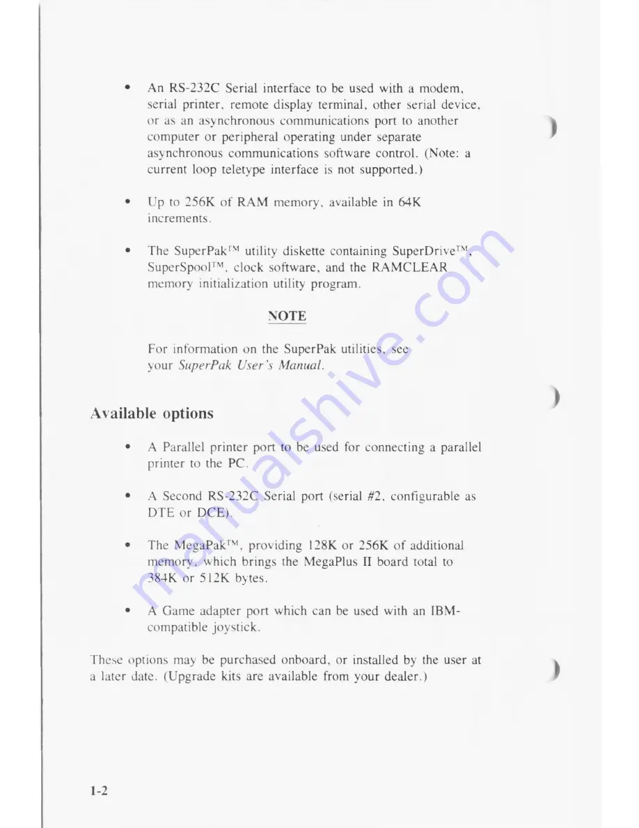 AST RESEARCH MegaPlus II Скачать руководство пользователя страница 9