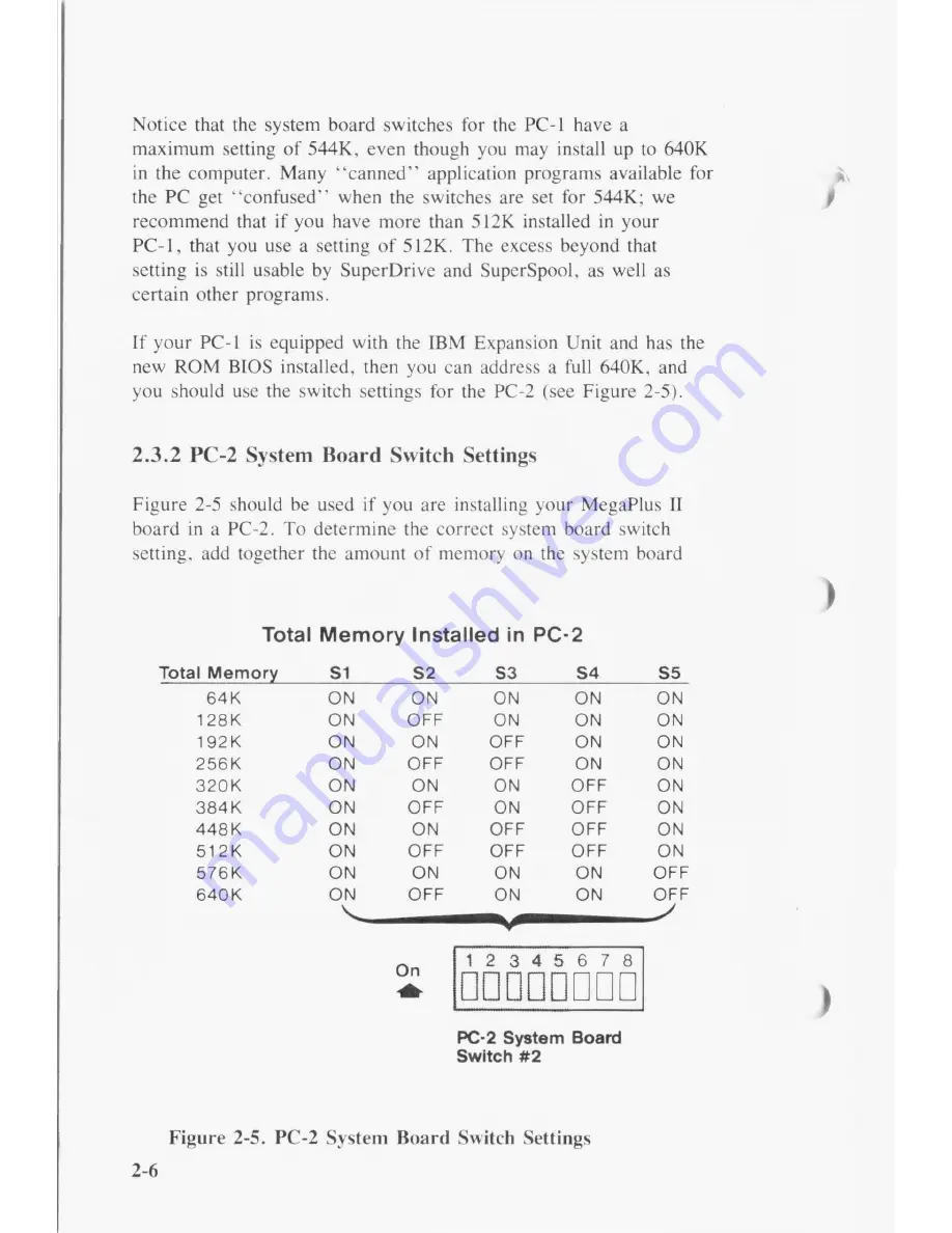 AST RESEARCH MegaPlus II User Manual Download Page 19