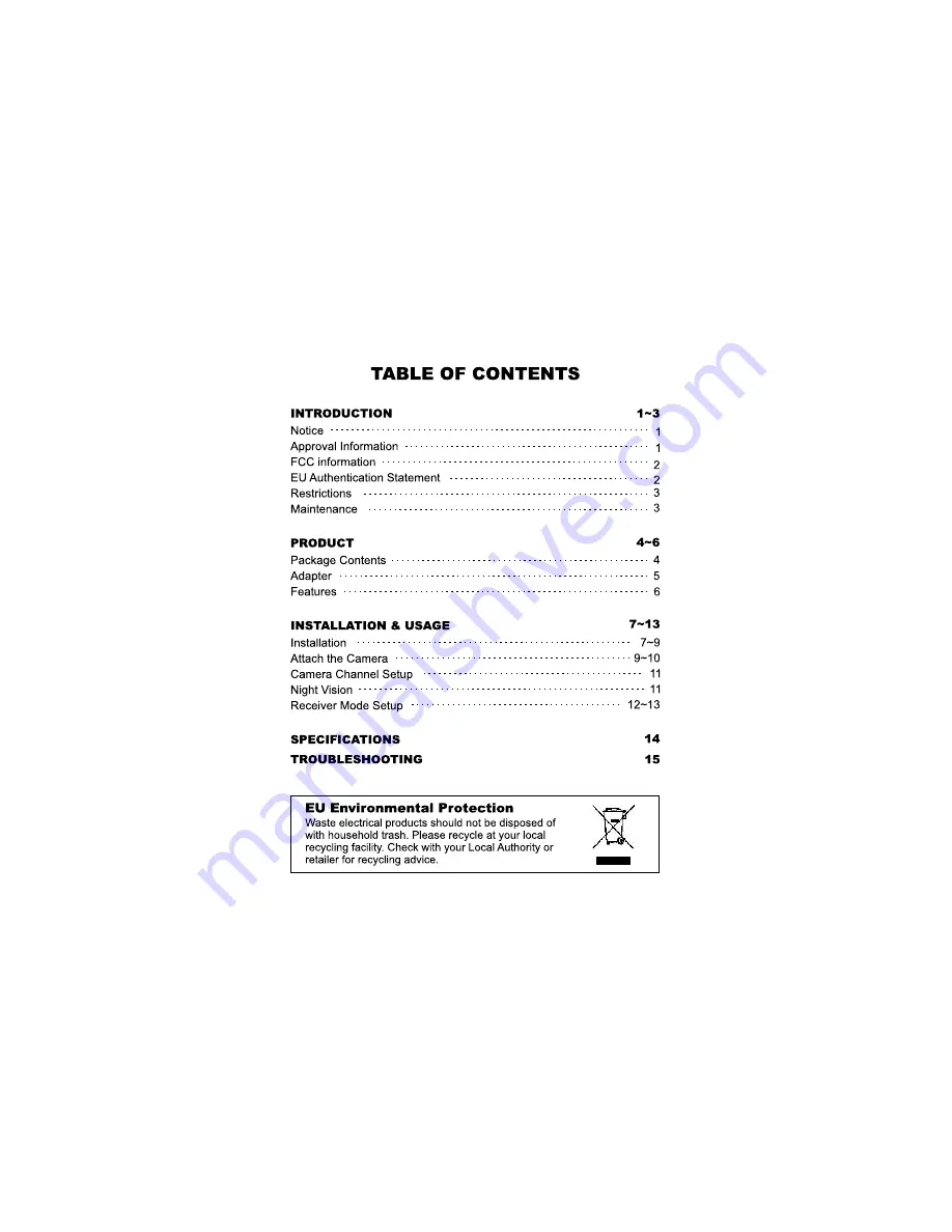 Astak CM-818C2 User Manual Download Page 3