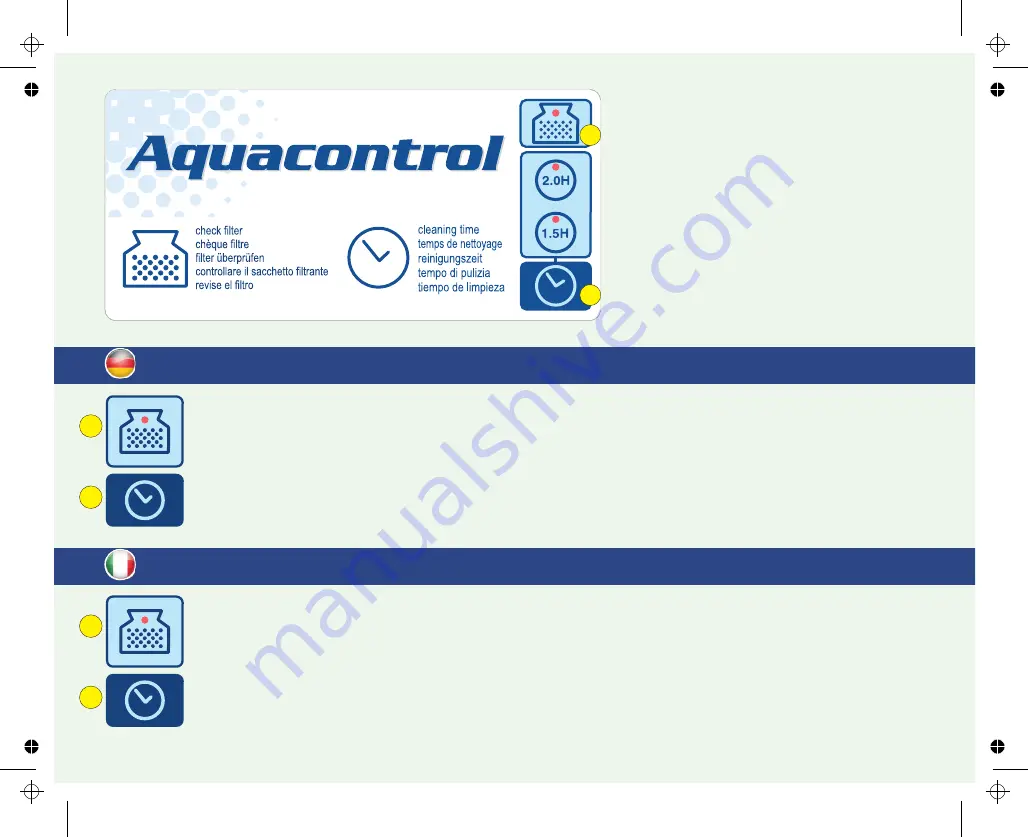 Astral Pool Aquacontrol Smart 100 Operating Instructions Manual Download Page 6