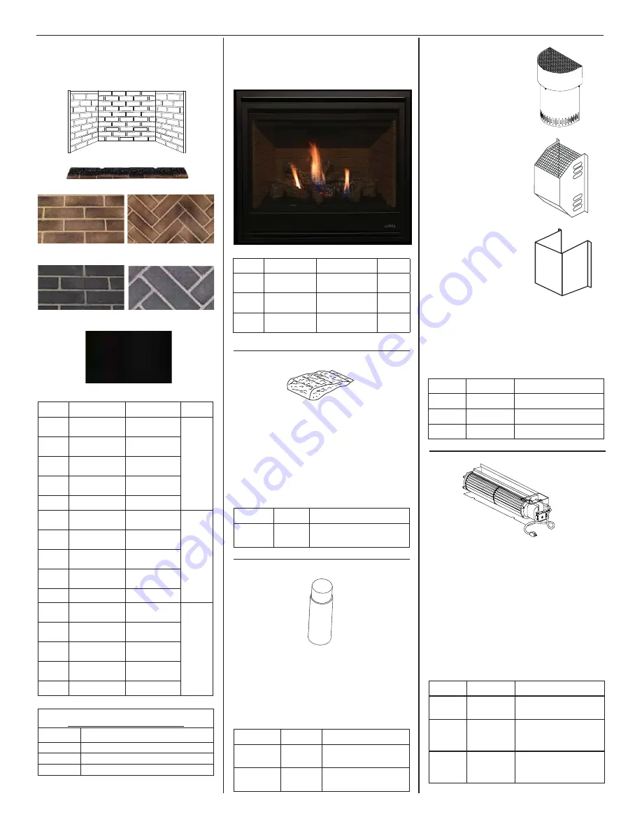 Astria Fireplaces Aries C Series Installation And Operation Instructions Manual Download Page 67