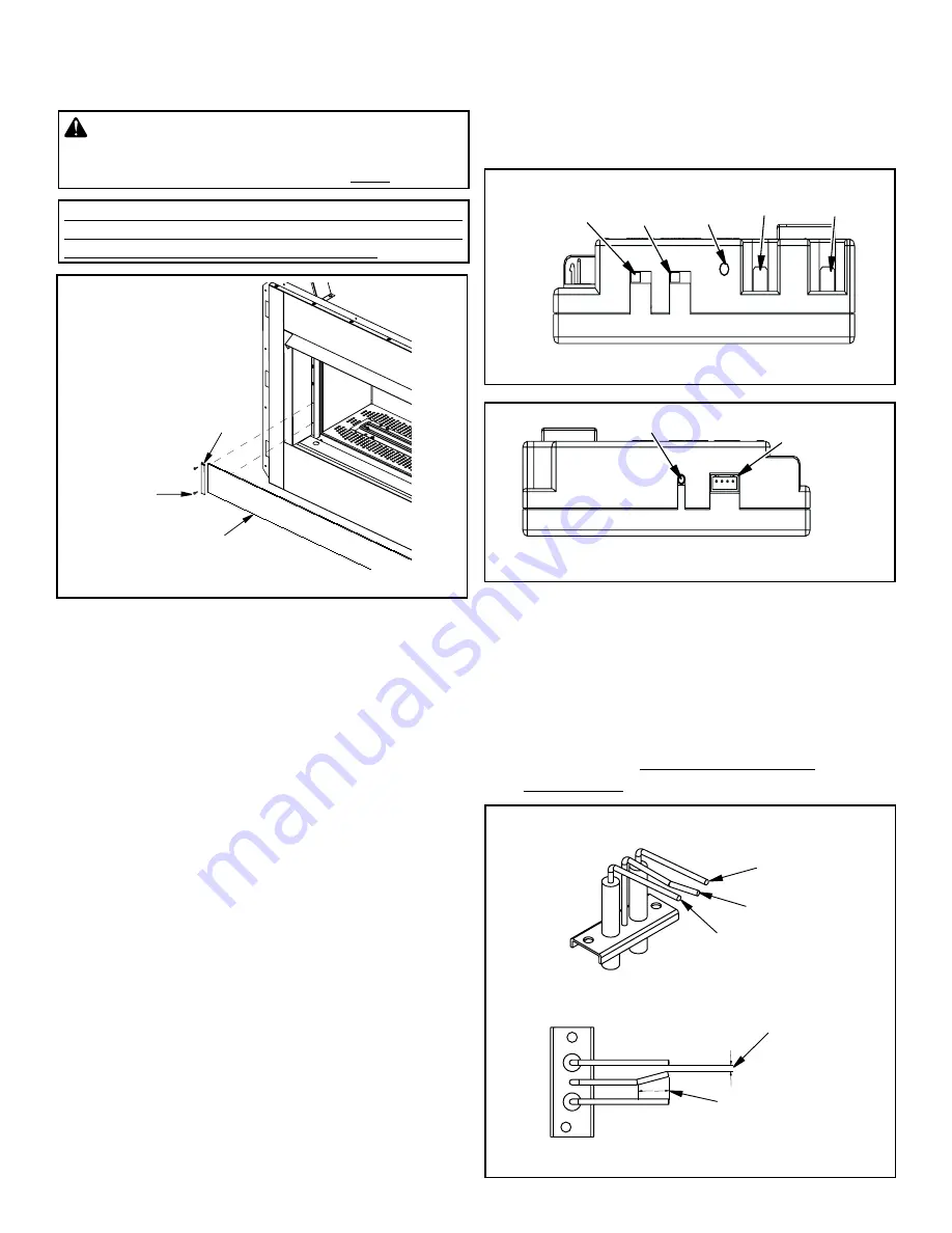 Astria Fireplaces BerlinLights43ZEN Installation And Operation Instructions Manual Download Page 14