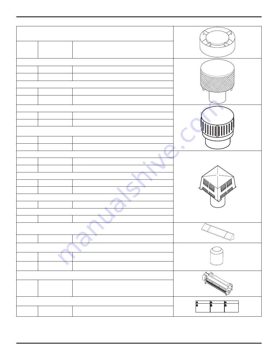 Astria Fireplaces Blackstone Series Installation And Operation Instructions Manual Download Page 20