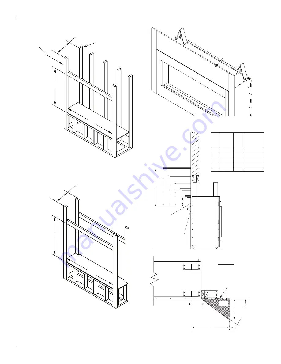 Astria Fireplaces F1219 Installation & Operation Instructions Download Page 8