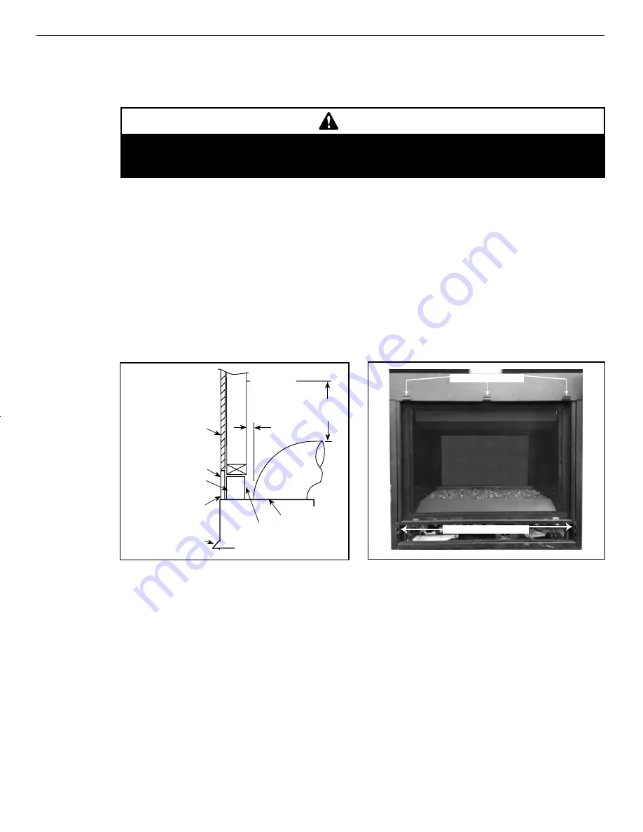 Astria Fireplaces Gemini33REN-B Installation And Operation Instructions Manual Download Page 45