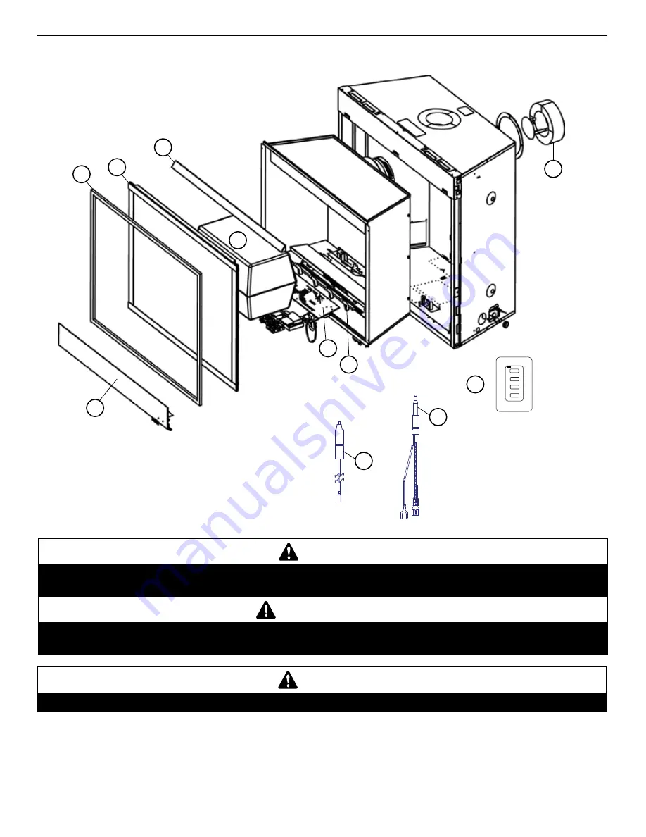 Astria Fireplaces Gemini33REN-B Installation And Operation Instructions Manual Download Page 77