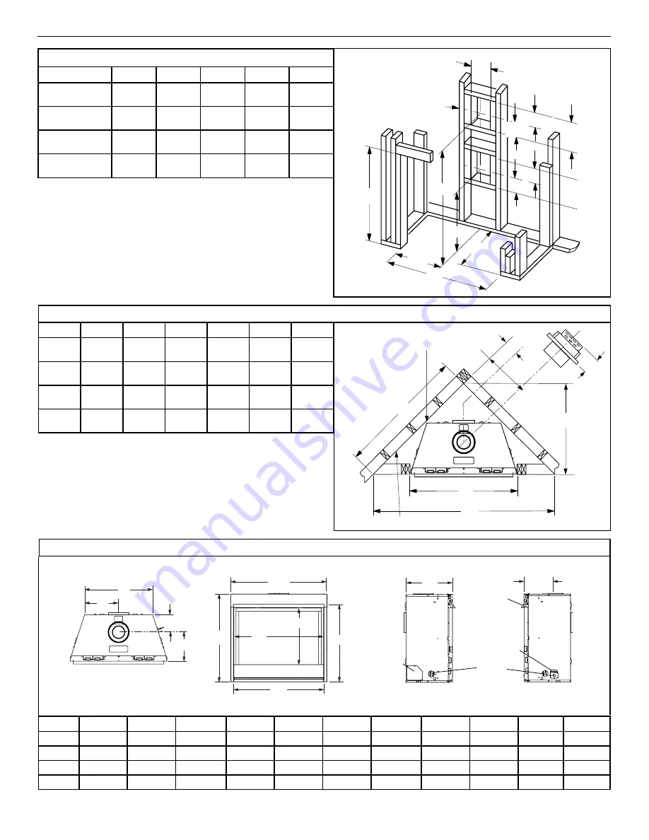 Astria Fireplaces Gemini35DEN-B Installation And Operation Instruction Manual Download Page 18