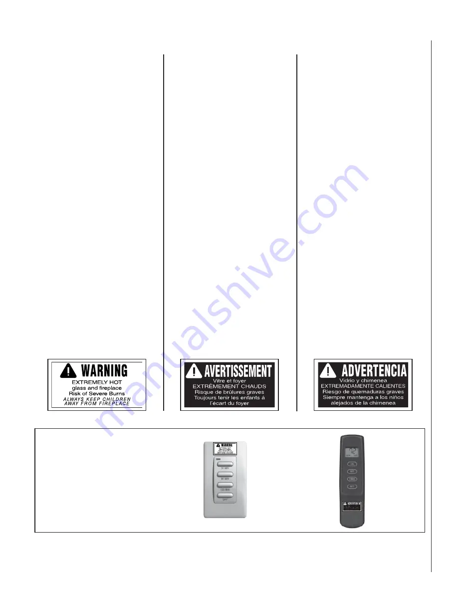 Astria Fireplaces Marin 40STTMN Assembly, Installation And Operation Instructions Download Page 29