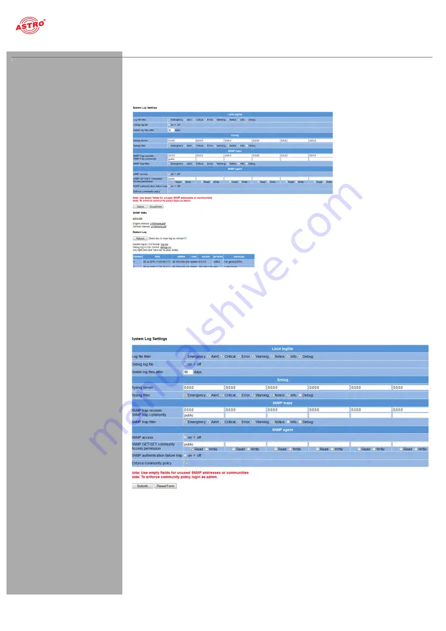 ASTRO U 149 S Operating Manual Download Page 40