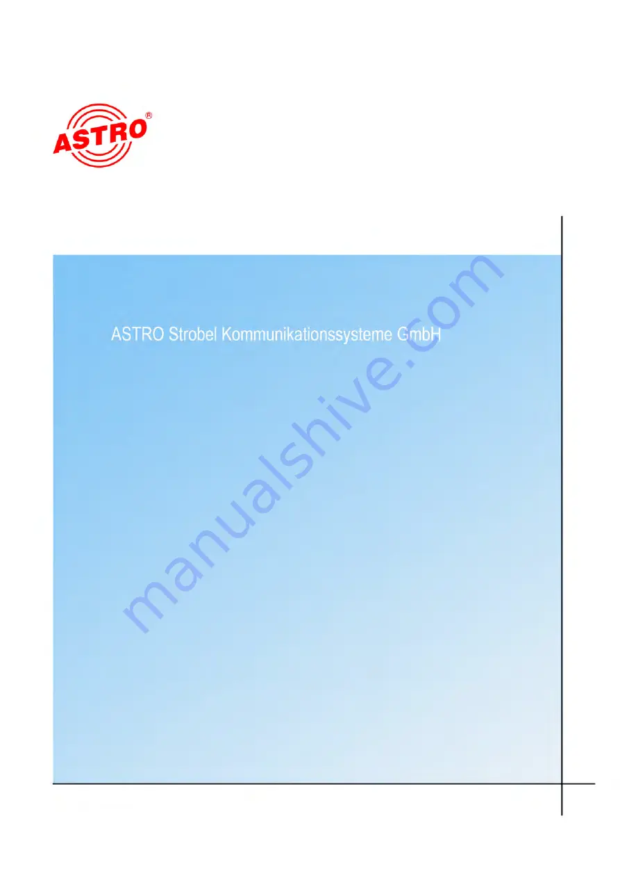 ASTRO U 149 S Operating Manual Download Page 52