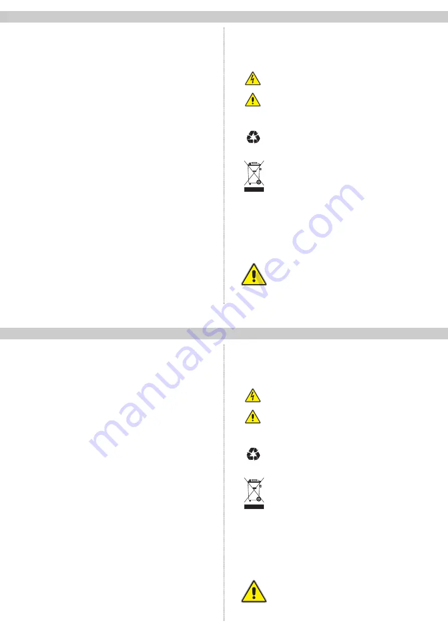 ASTRO X-8 twin Operating Instructions Manual Download Page 3