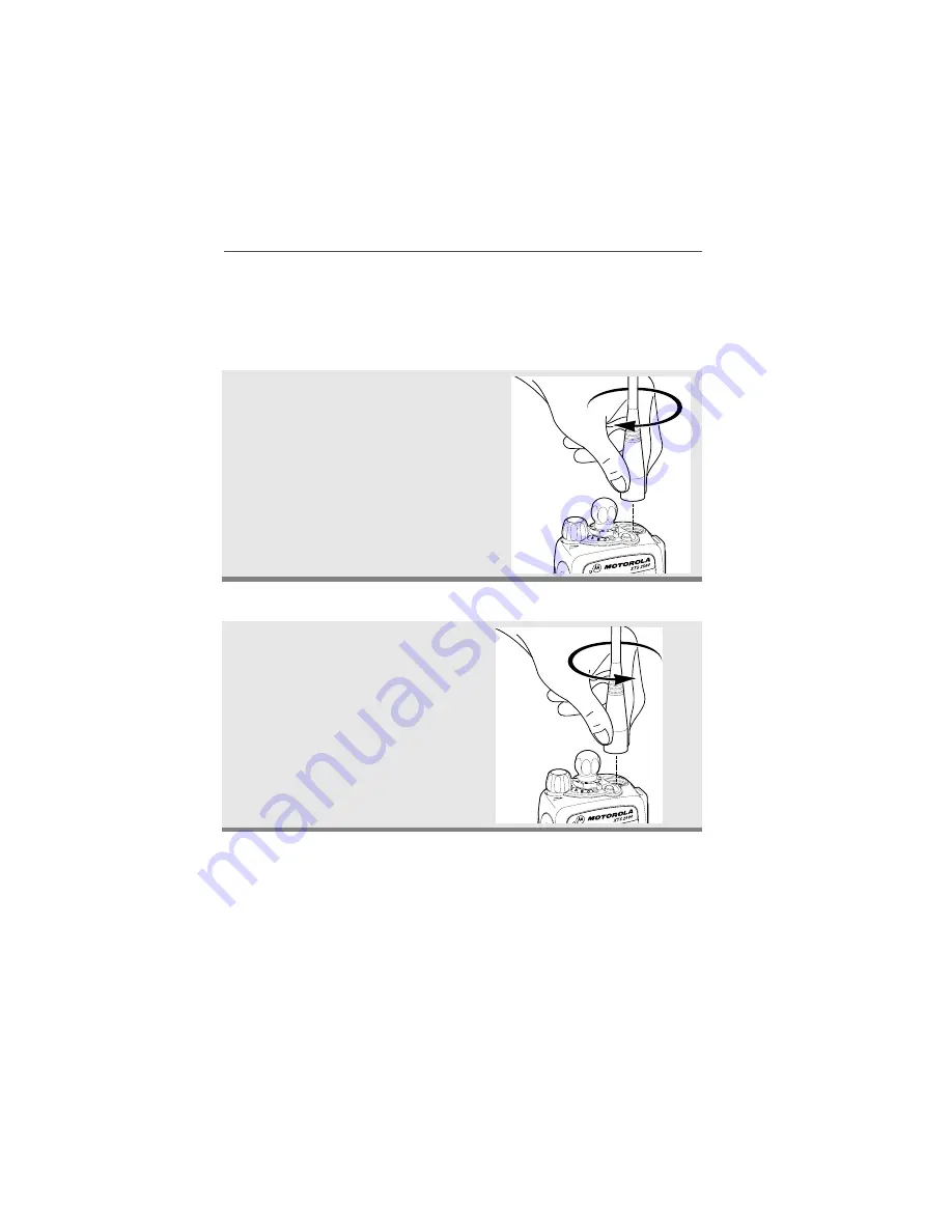 ASTRO XTS 2500 Quick Reference Card Download Page 35