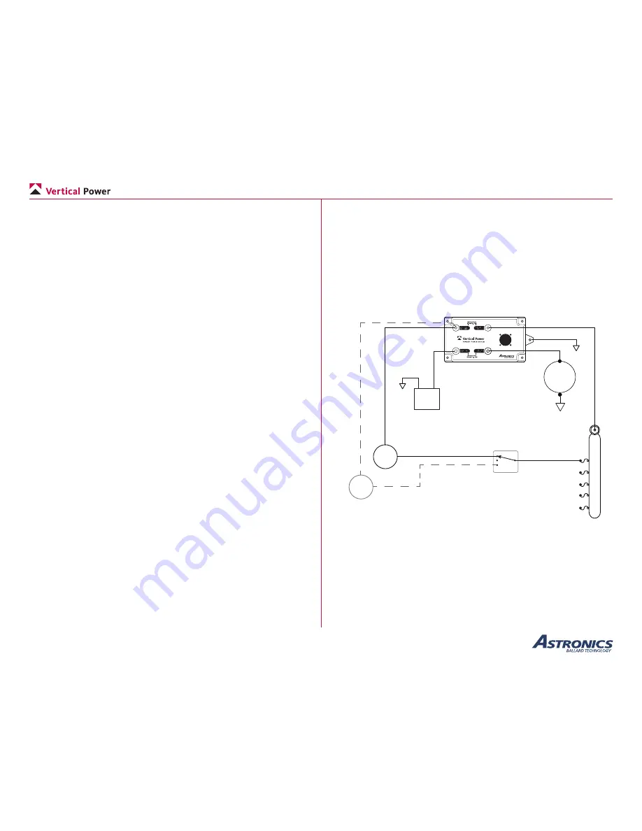 Astronics Vertical Power Installation And Operating Manual Download Page 13