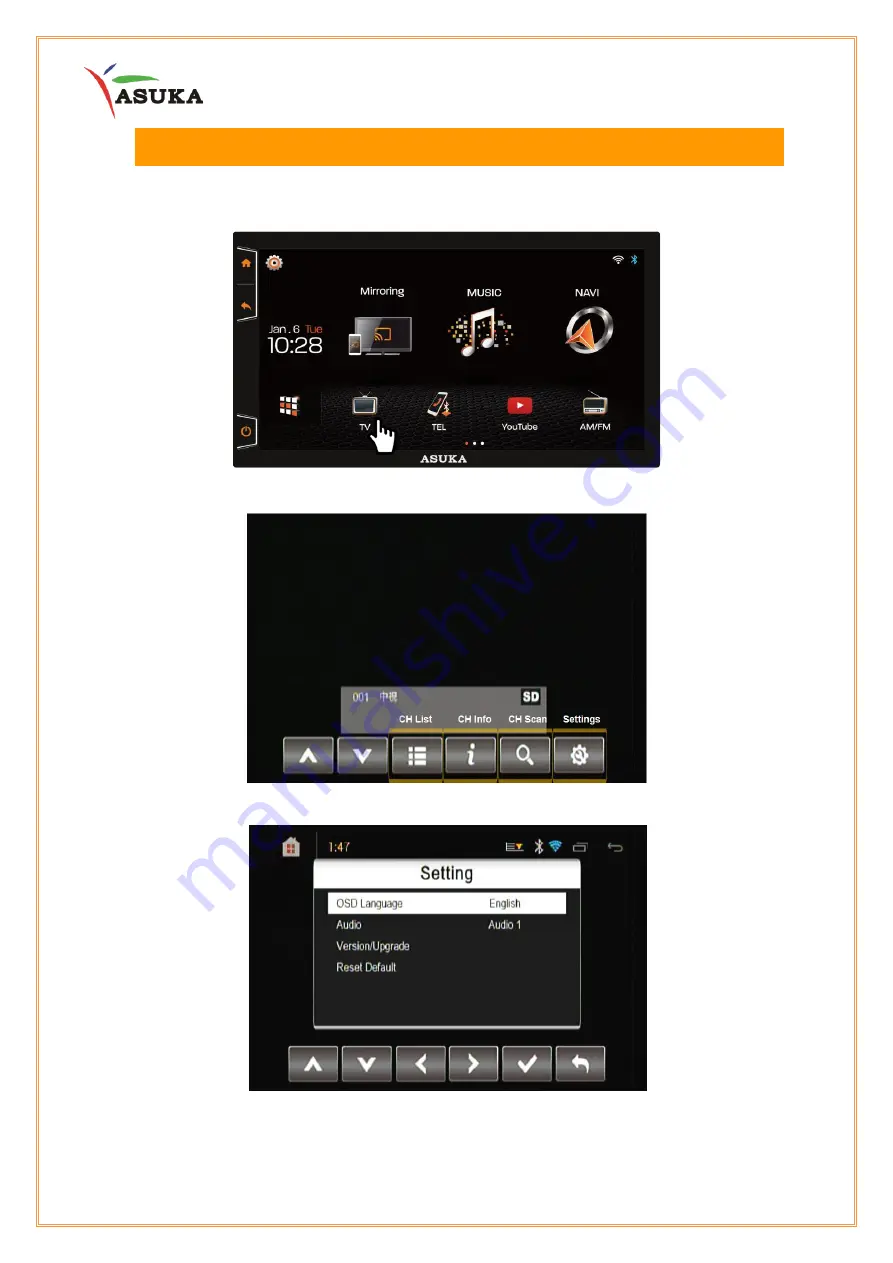 Asuka PTA-100TV User Manual Download Page 17