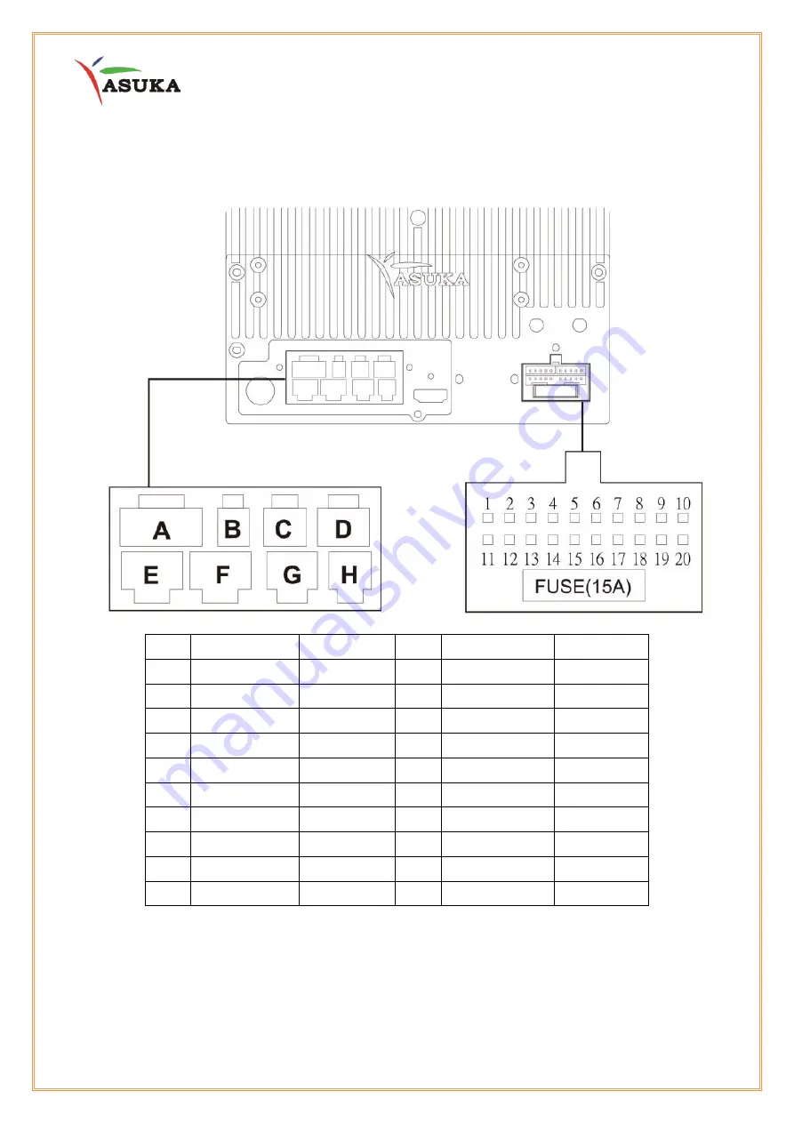 Asuka PTA-100TV User Manual Download Page 22