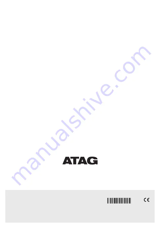 Atag DW7113XA Operating Instructions Manual Download Page 86