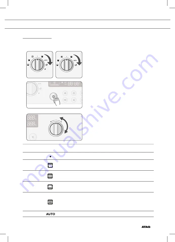 Atag DX6411B Manual Download Page 199