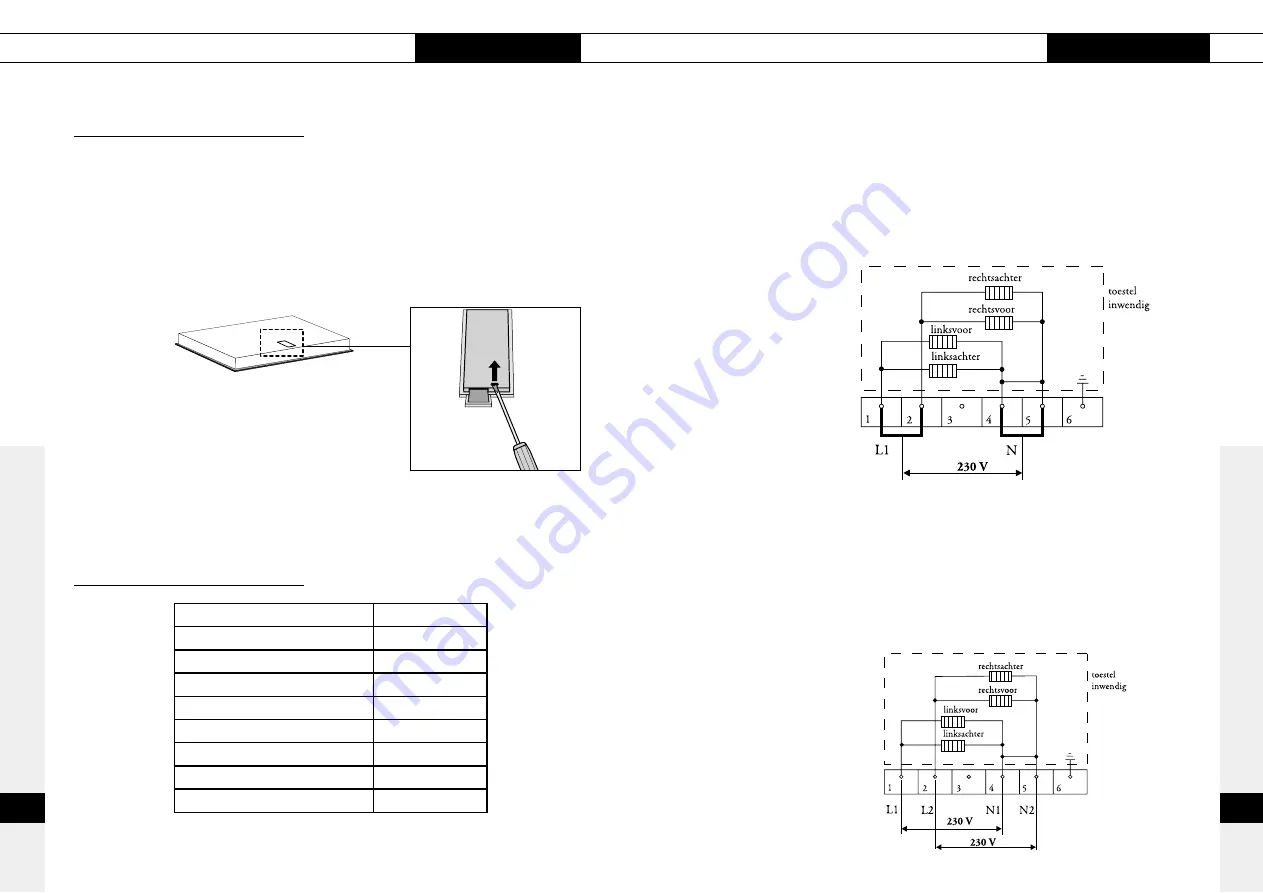 Atag HL40 F Series Instructions For Use Manual Download Page 11