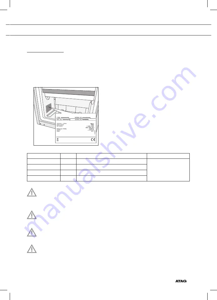 Atag KD84178CDC Скачать руководство пользователя страница 43