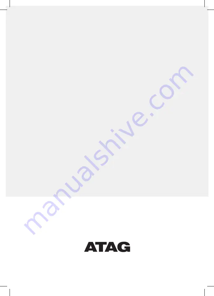 Atag KD84178CDC Instructions For Use Manual Download Page 64