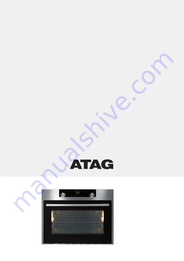 Atag OX4611C Скачать руководство пользователя страница 1