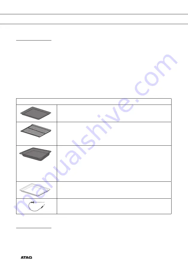 Atag OX4611C Instructions For Use Manual Download Page 6