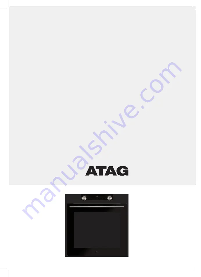 Atag OX6611D Скачать руководство пользователя страница 1