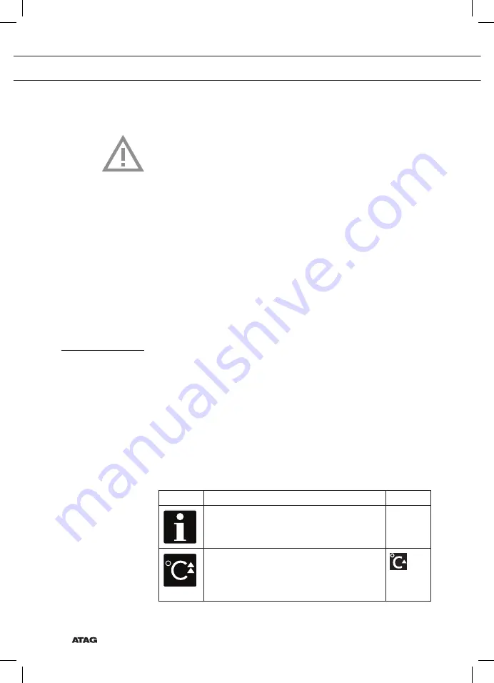 Atag OX6611D Скачать руководство пользователя страница 22